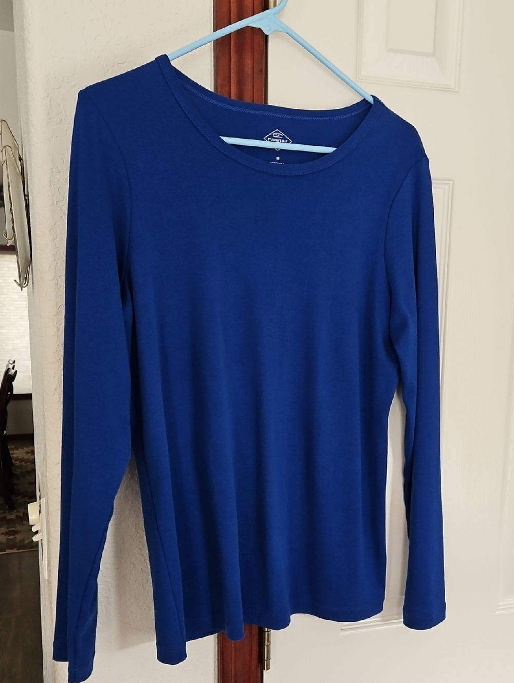 St. John's Bay Royal Blue Long Sleeve Tee